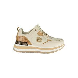 Laura Biagiotti Beige Polyurethane Women Women's Sneaker